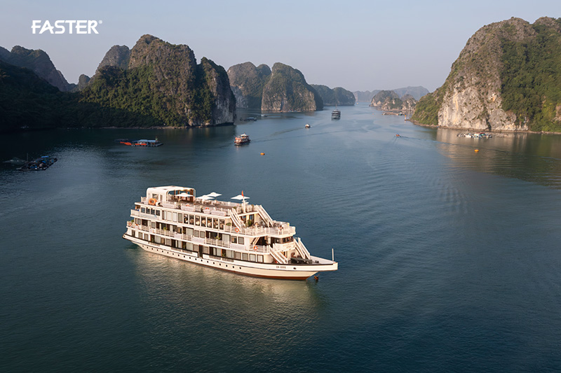  Du thuyền Arcady Boutique Cruise sang trọng, đẳng cấp