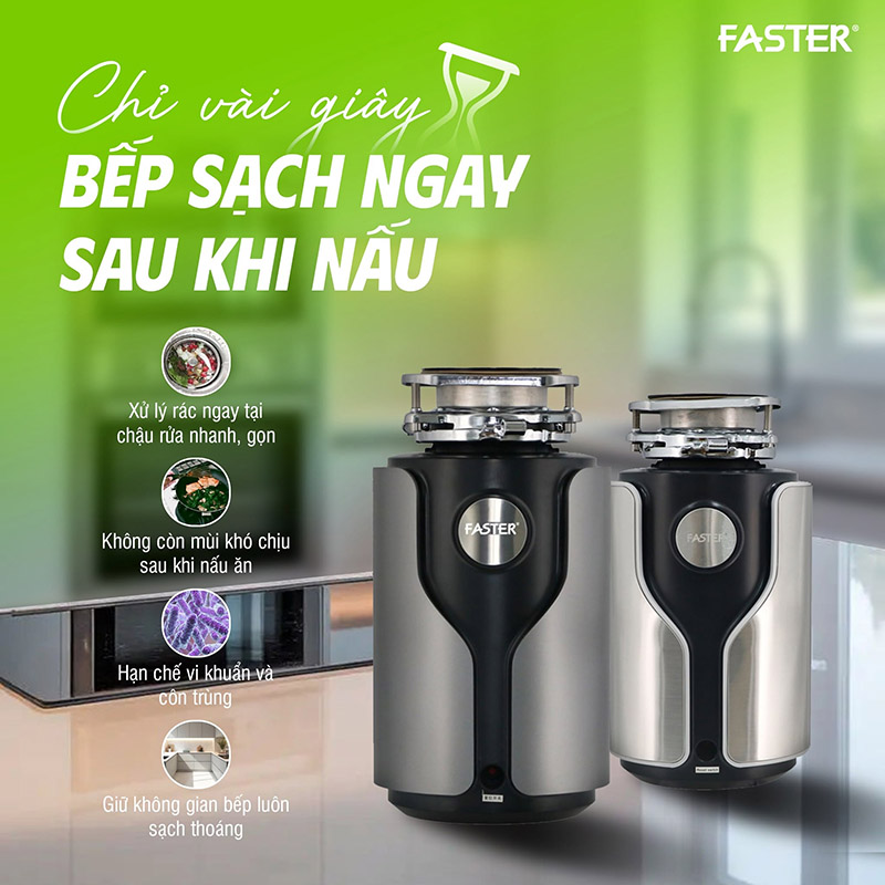 Máy hủy rác Faster