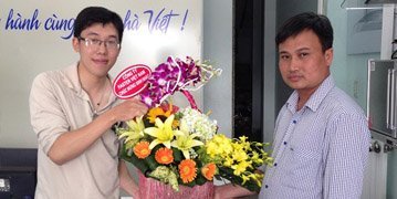 Faster mừng sinh nhật đại lý Huy Khang