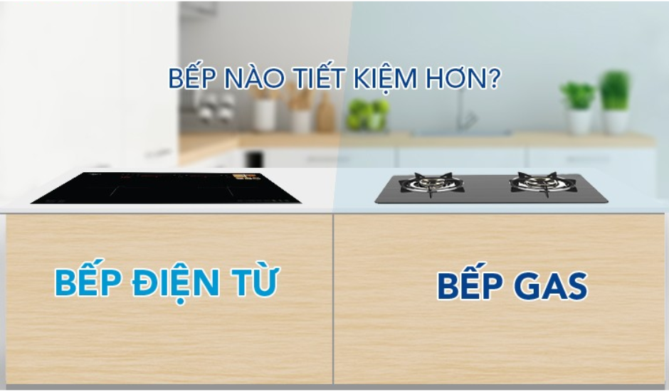 Nên dùng bếp ga hay bếp điện từ để an toàn và tiết kiệm?