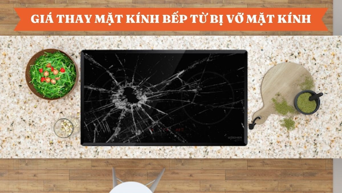 Báo giá thay kính cho bếp điện từ