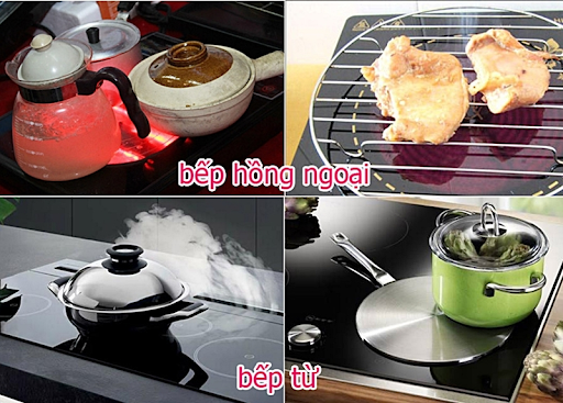 So sánh bếp từ và bếp hồng ngoại tốt nhất cho gia đình