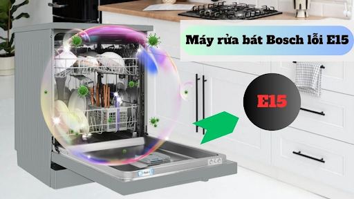 Mã lỗi e15 ở máy rửa bát